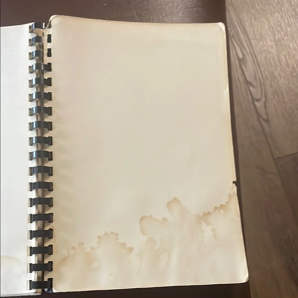VTG Spiral-Bound Cookbook